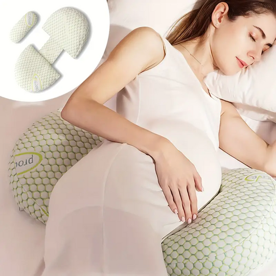 DreamBelly™ Schwangerschaftskissen – Optimale Unterstützung für Bauch & Rücken