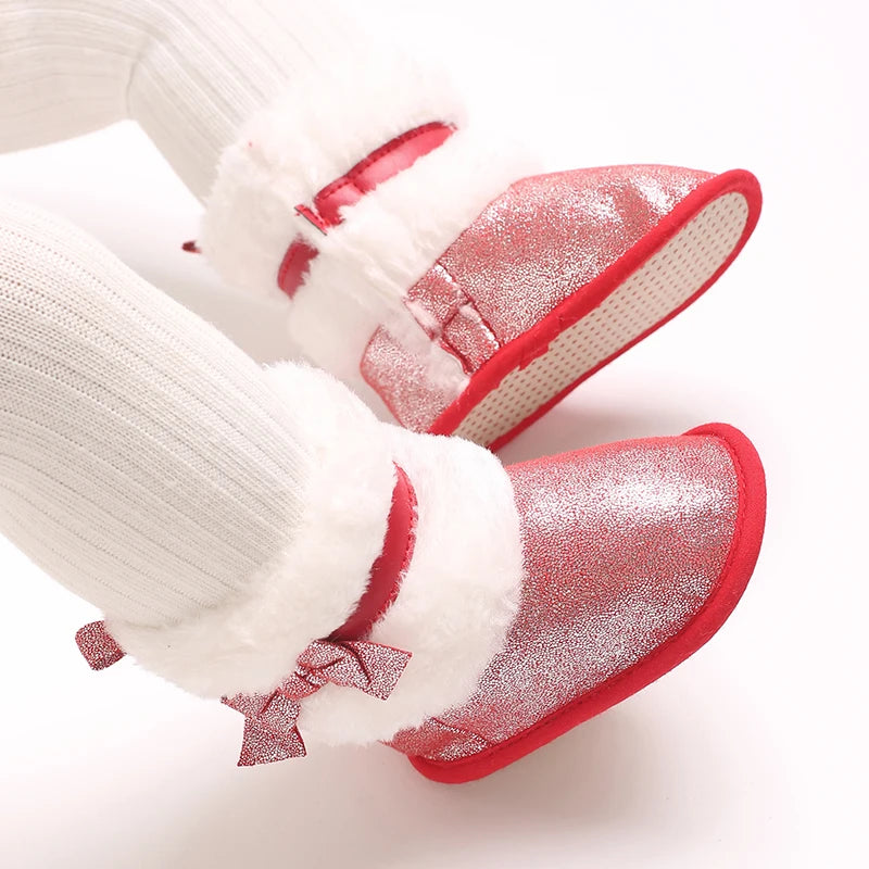 FestiveToes™ – Baby Boots für Weihnachten – Warm & Charmant