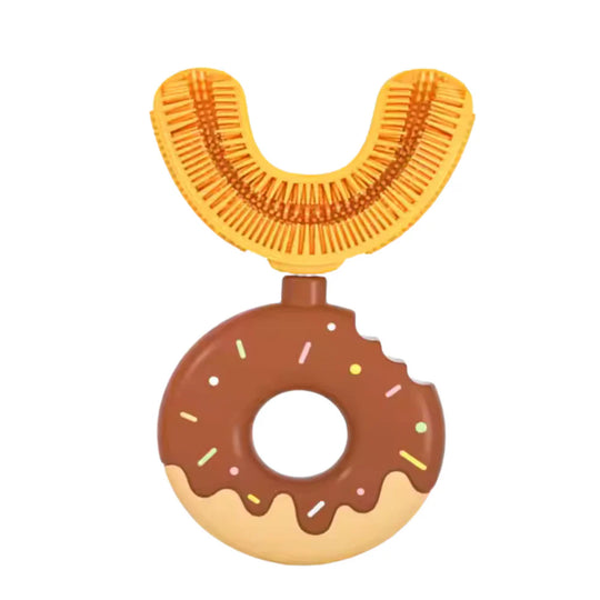 DonutBrush™ – U-Form Kinderzahnbürste mit Donut-Handgriff