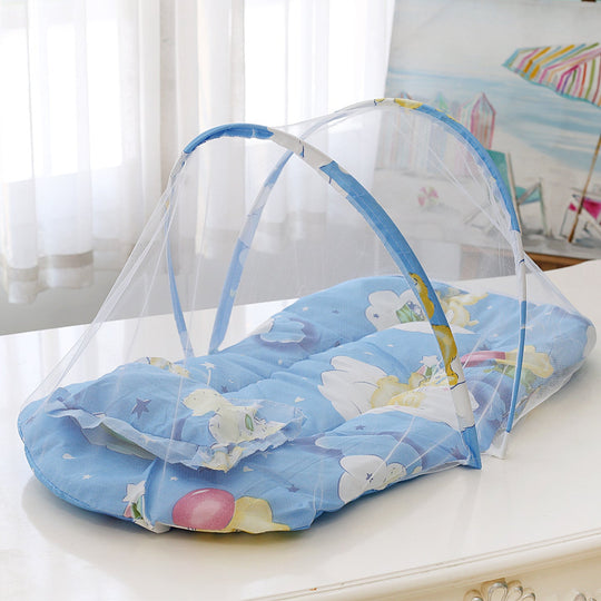 Babyliege mit Insektennetz