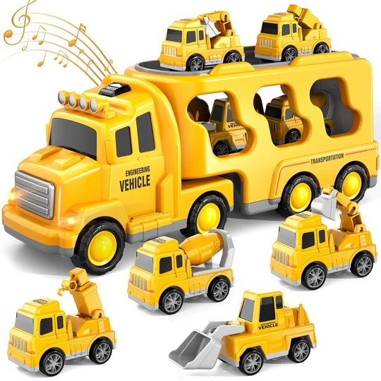 Transporter mit Licht und Sound
