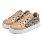 SparkleSteps™ – Stylischi Mädchensneaker – Glitzer, Schnürung & Komfortabel