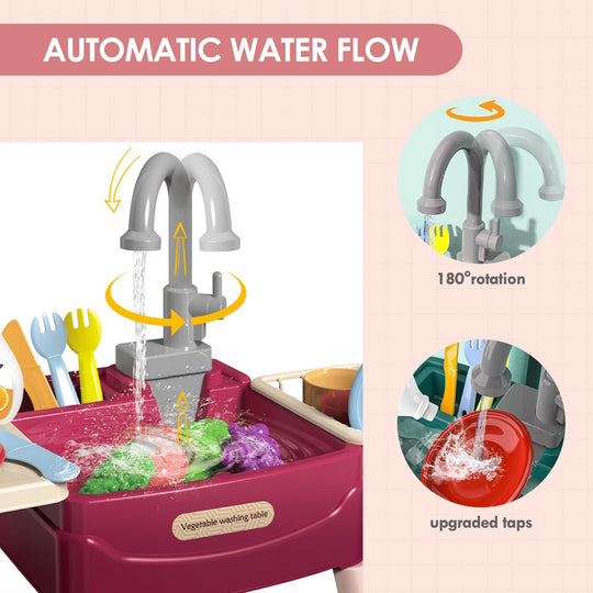 WaterWonderPlay™ – Magical Play Kitchen with Working Faucet