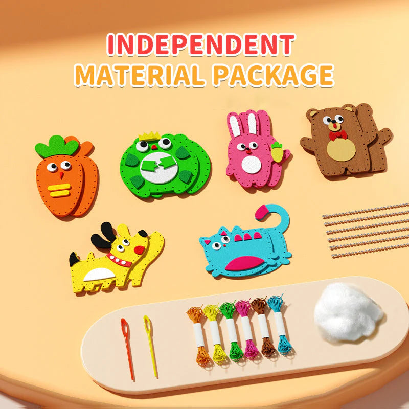 Milo & Moon – 3D-Stickerei-Bastelset