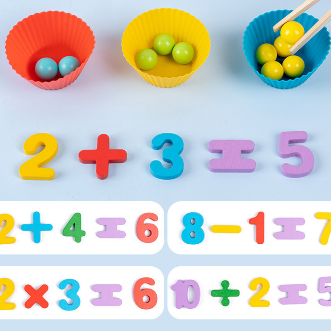 SmartStart™ – Montessori Lernset mit Farbe & Zahl