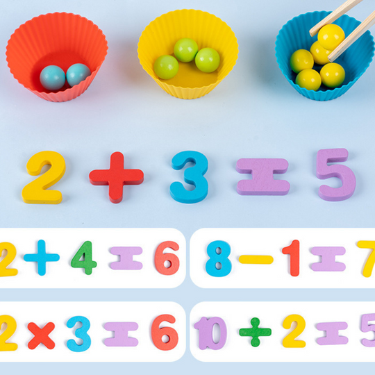 SmartStart™ – Montessori Lernset mit Farbe & Zahl