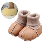 CozyFeet™ – Warme & Antirutsch Baby Sloffe für Wintertage