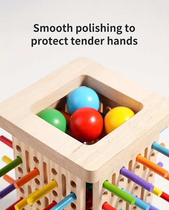 Milo’s Magical Tower™ – Three-in-One Wooden Stick Game