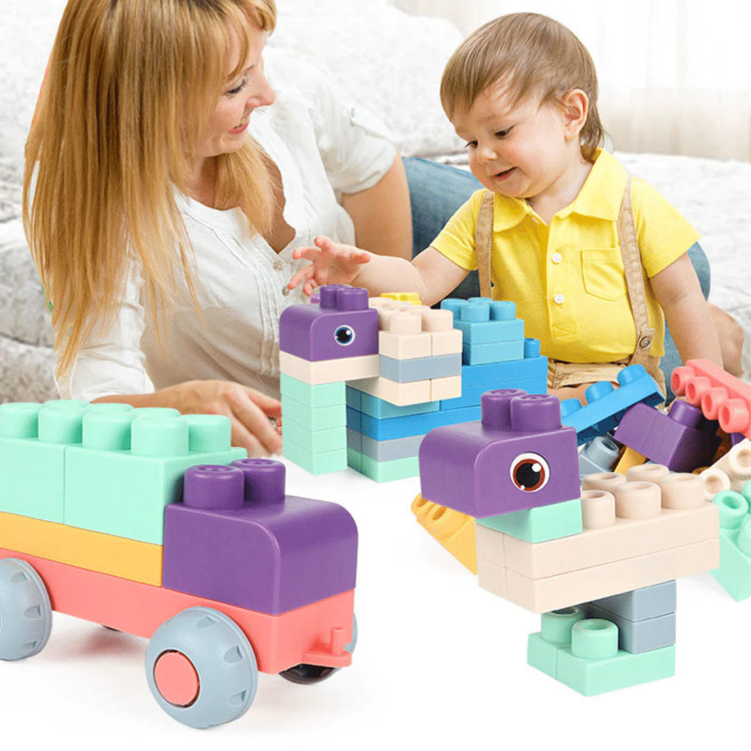 CushyBlocks™ - Weichi Kuschel-Baustei Babyspielzeug Chind