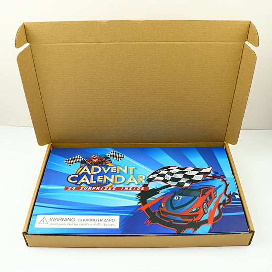 Milo & Moon - Christmas Race Car Advent Calendar