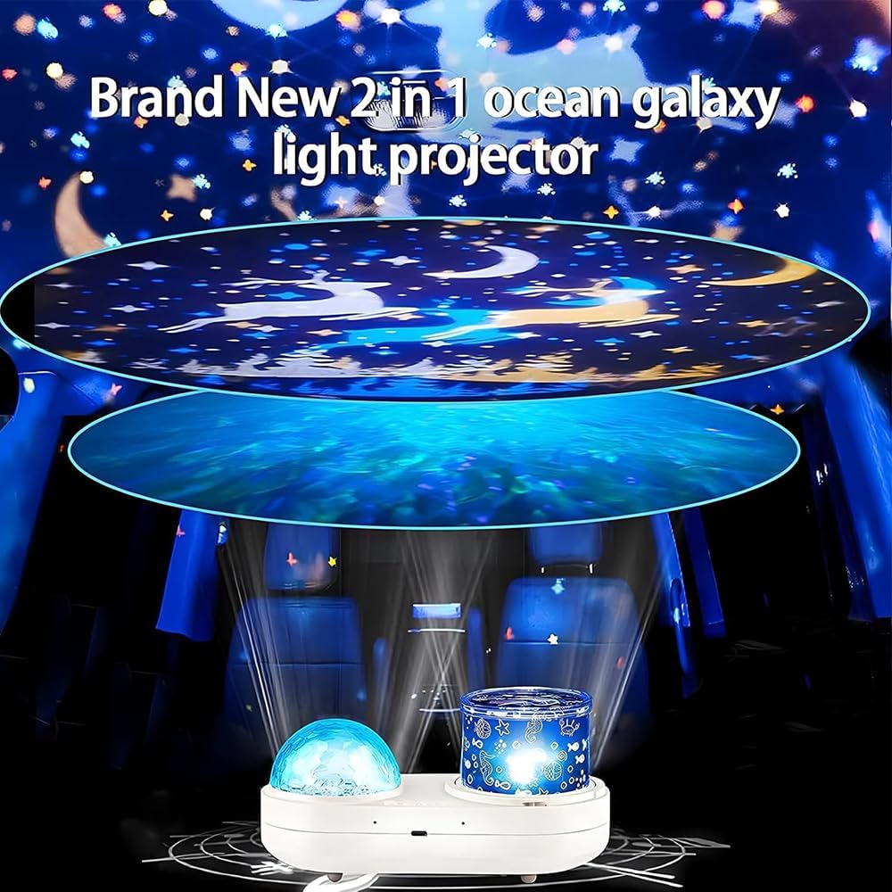 GalaxyBeam™ – Nebula Sternenprojektor für Schlafzimmer & Kinderzimmer