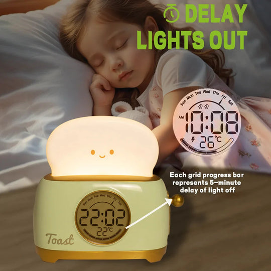 LumiClock™ - Kinderwecker mit Nachtlicht und LED