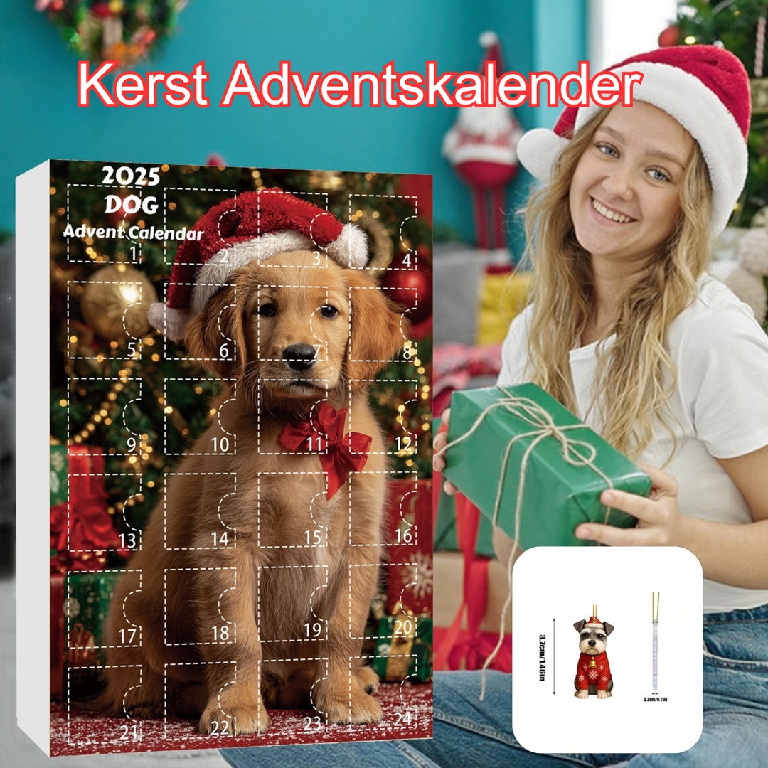 Hondjes Christmas Countdown Calendar| Limited Holiday Drop