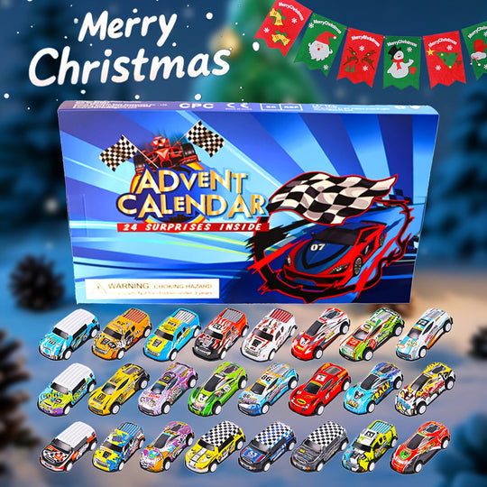 Milo & Moon - Christmas Race Car Advent Calendar
