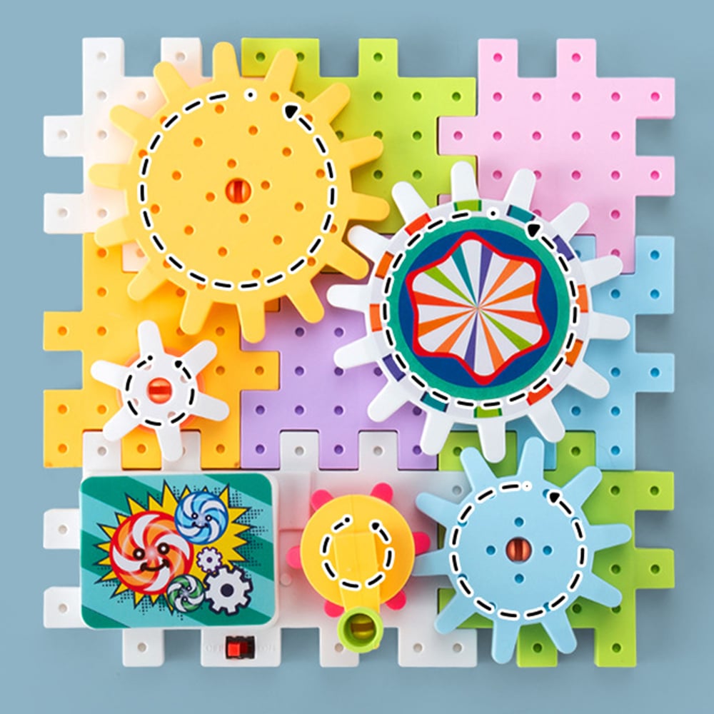 KlapKracht™ – Kreativer Montessori-Bauspaß mit Drehkraft!