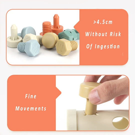 MiniMech™ – Montessori Bauspielzeug für Chind – Edukativ & Sicher