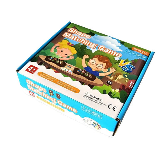 ColorMatch™ – Montessori Formespiel – Edukatives Chinderspielzeug mit Farbe & Karten