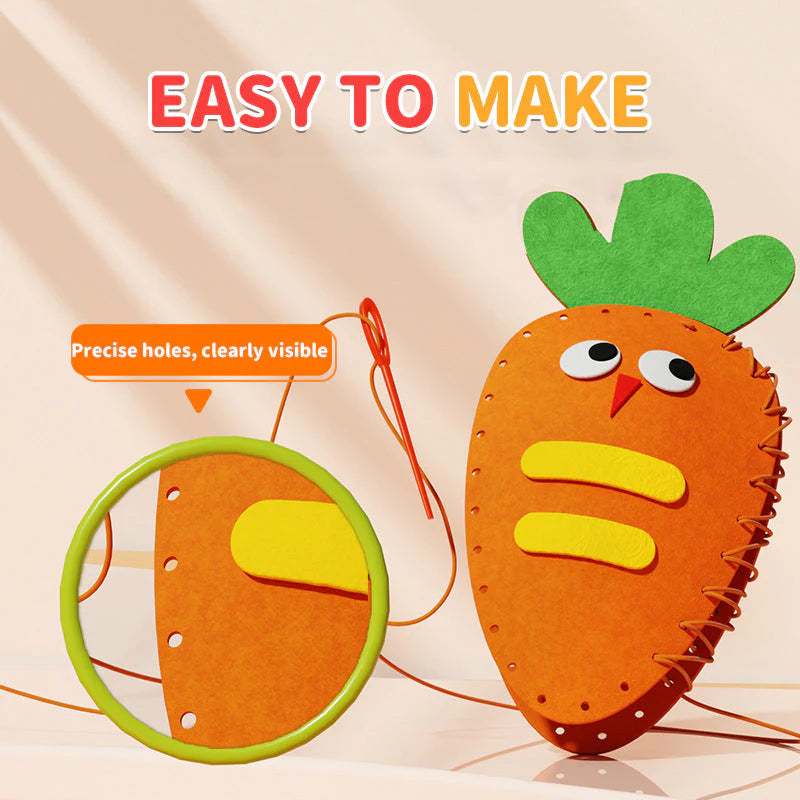 Milo & Moon – 3D-Stickerei-Bastelset