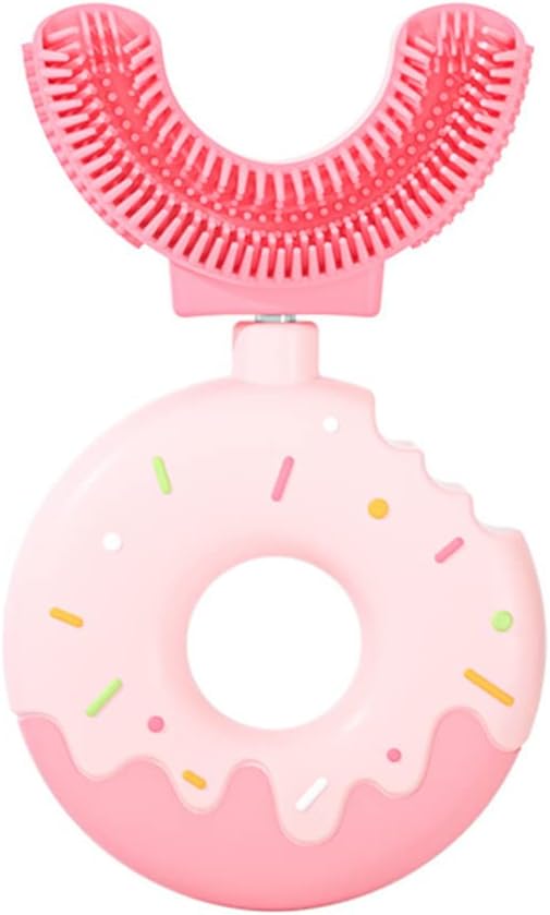 DonutBrush™ – U-Form Kinderzahnbürste mit Donut-Handgriff