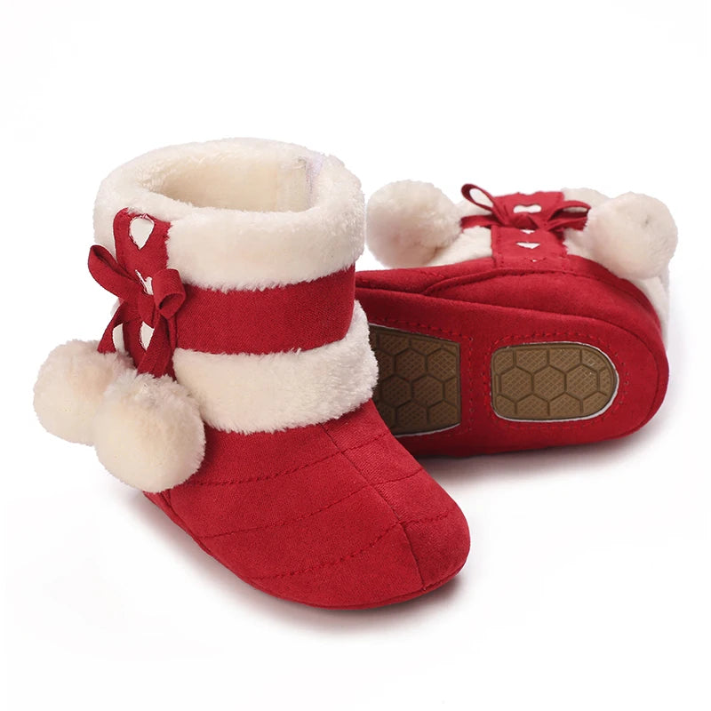 FestiveToes™ – Baby Boots für Weihnachten – Warm & Charmant