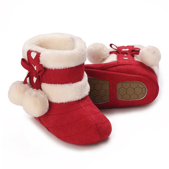 FestiveToes™ – Baby Boots für Weihnachten – Warm & Charmant