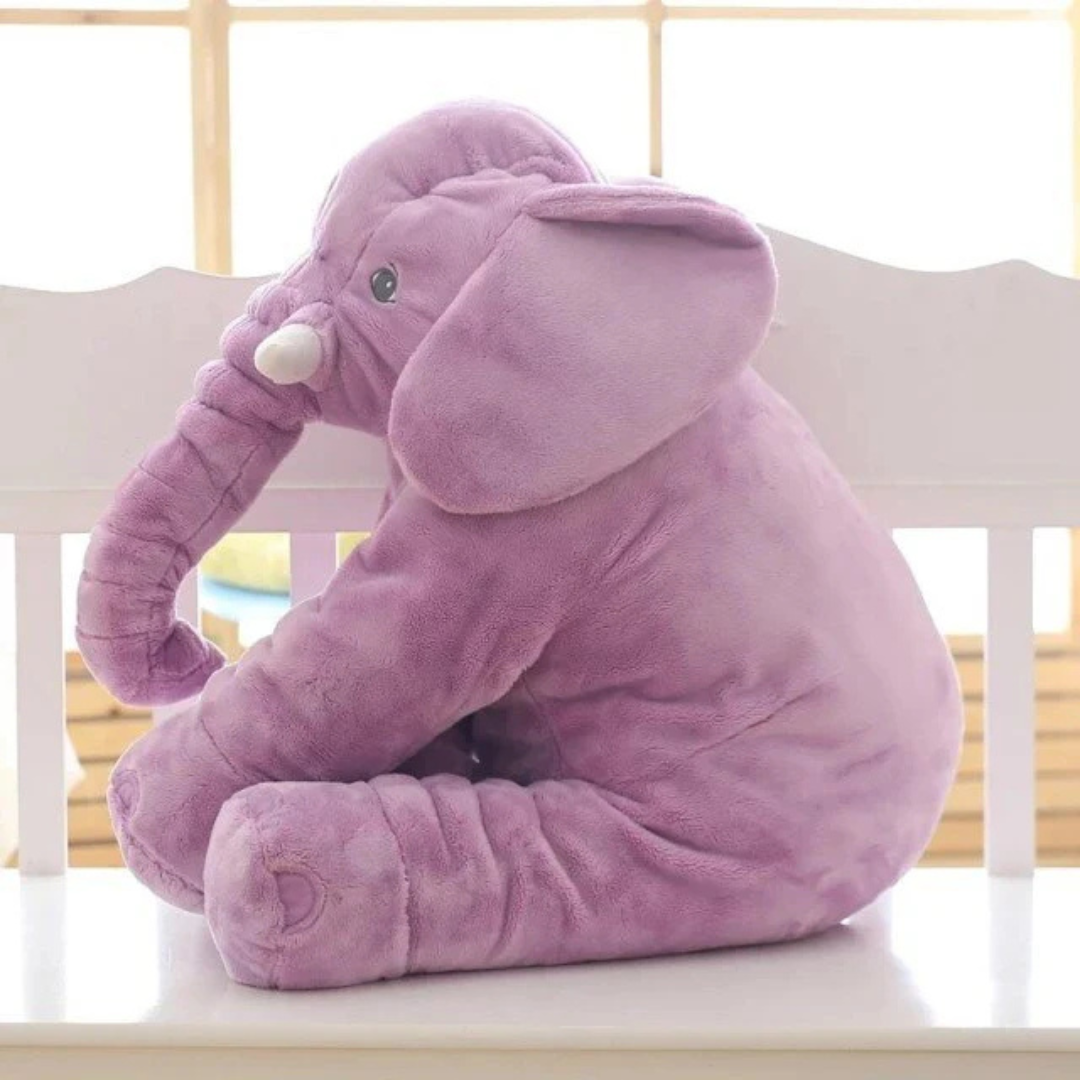CuddlePhant™ Plüsch-Elefantenkissen – Sanftes Kuscheltier & Schlafbegleiter