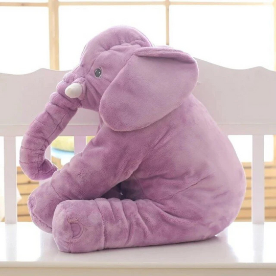 CuddlePhant™ Plüsch-Elefantenkissen – Sanftes Kuscheltier & Schlafbegleiter