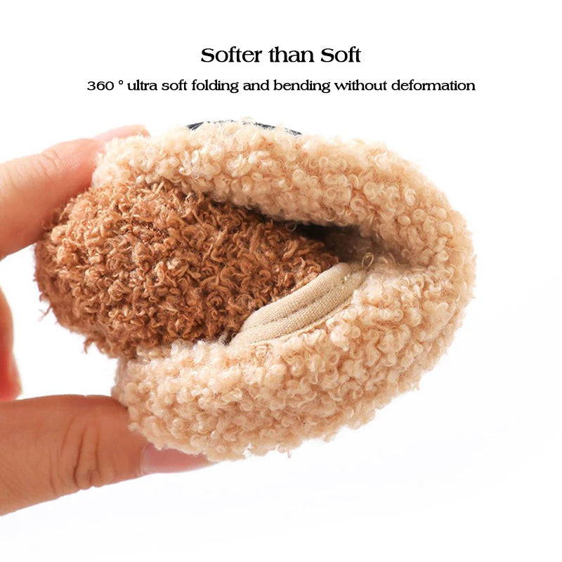 CozyPawss™ – Wärmi Bärenslofeli – Antirutsch Winterpantoffels Baby