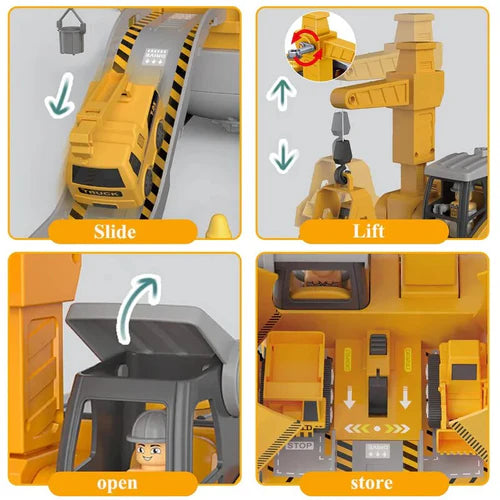 MiniBuilder™ – Ingenieur Spielset für Kinder – Sicheres & Pädagogisches Bau-Spielzeug