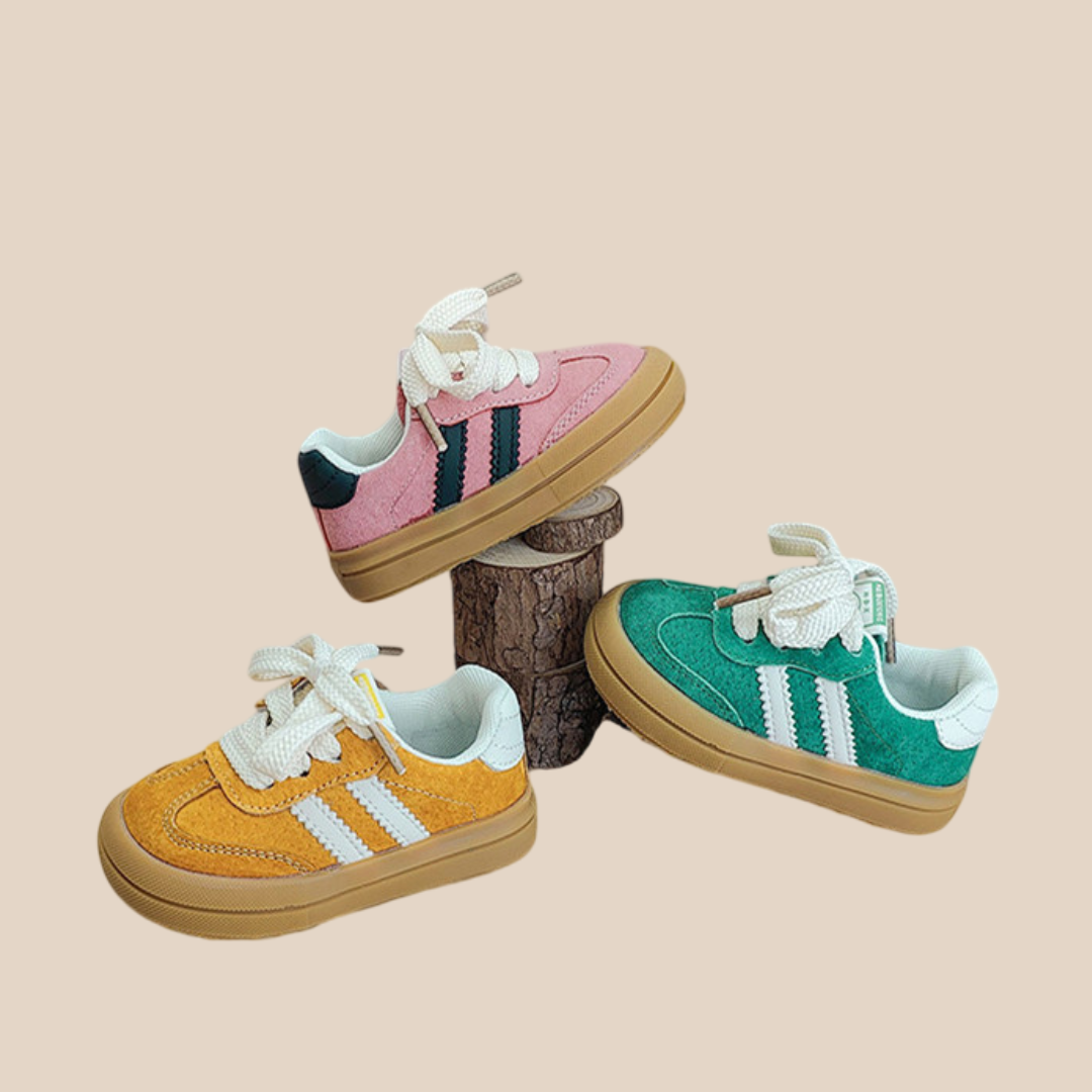 TinySteps™ – Flexibel, Stylisch & Komfortabel – Kinder Sneaker mit Veters