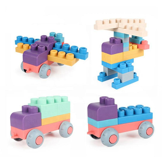 CushyBlocks™ - Weichi Kuschel-Baustei Babyspielzeug Chind