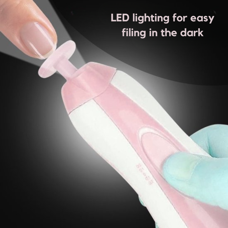 TinyNails™ – Elektrisches Babynagelpflege-Set, Sicher & Leise