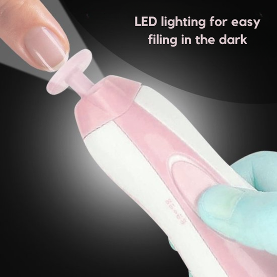 TinyNails™ – Elektrisches Babynagelpflege-Set, Sicher & Leise
