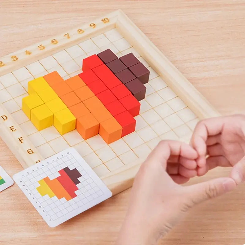 ColorCount™ - Montessori Farb- & Zahlä-Holzspielzeug Chind