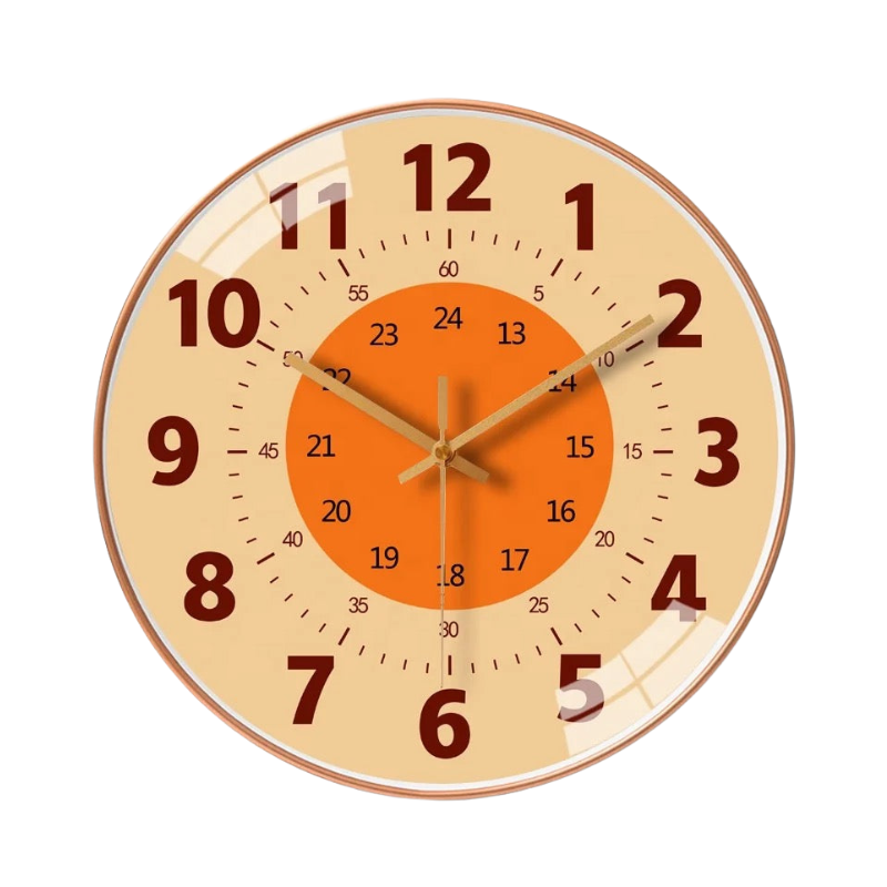TimeBuddy™ - Kinderwanduhr - Lerne die Uhrzeit abzulesen