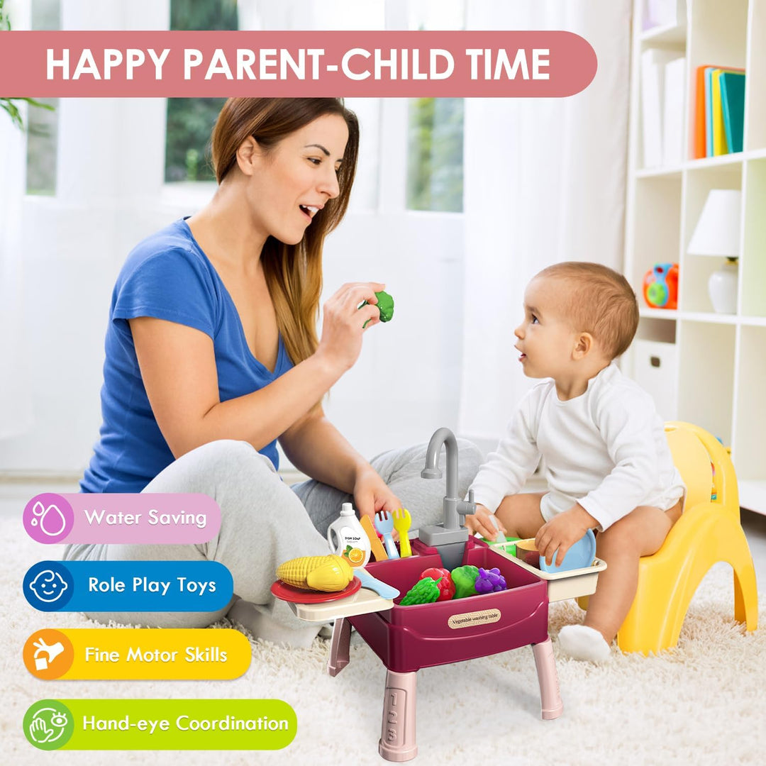 WaterWonderPlay™ – Magical Play Kitchen with Working Faucet