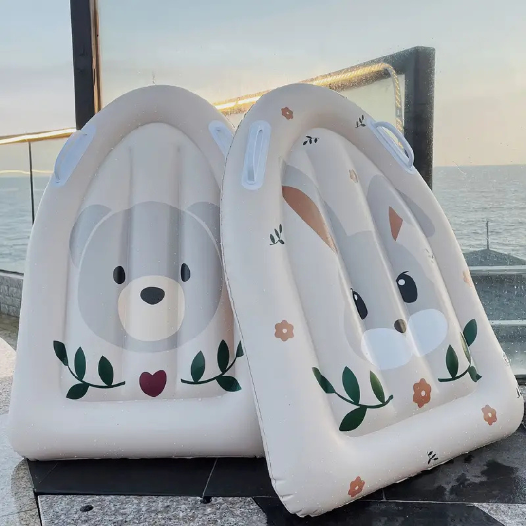 WaveBuddy™ Kinder-Surfboard – Aufblasbar mit Griffen für Strand & Pool