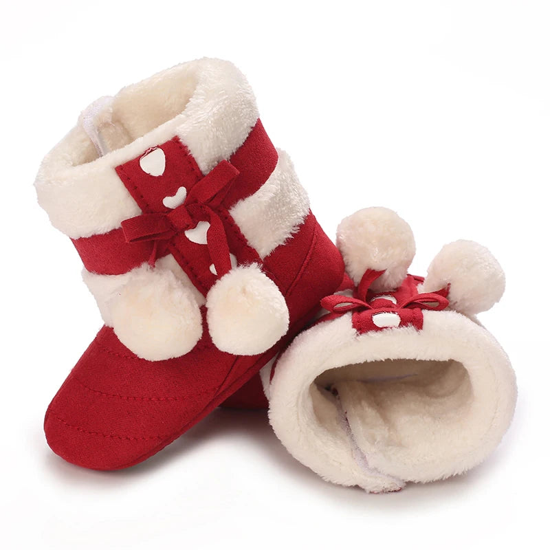 FestiveToes™ – Baby Boots für Weihnachten – Warm & Charmant