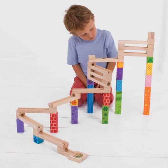 MarbleMagic™ - Murmelbahn Holzspielzeug Kinderspielzeug