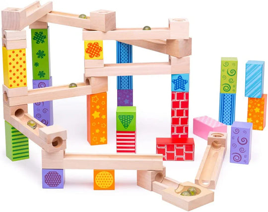 MarbleMagic™ - Murmelbahn Holzspielzeug Kinderspielzeug