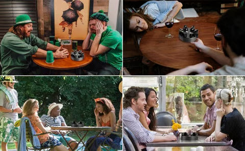 ShockFun™ – Elektronisches Roulette Spiel – Spannend Party- & Familiä-Spiel