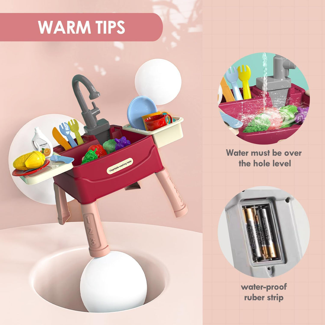 WaterWonderPlay™ – Magical Play Kitchen with Working Faucet