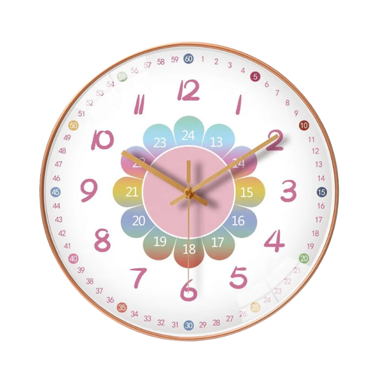 TimeBuddy™ - Kinderwanduhr - Lerne die Uhrzeit abzulesen