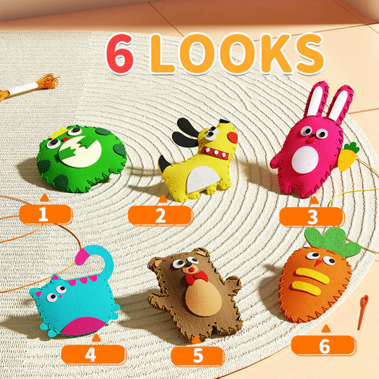 Milo & Moon – 3D-Stickerei-Bastelset