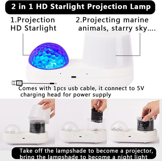 GalaxyBeam™ – Nebula Sternenprojektor für Schlafzimmer & Kinderzimmer