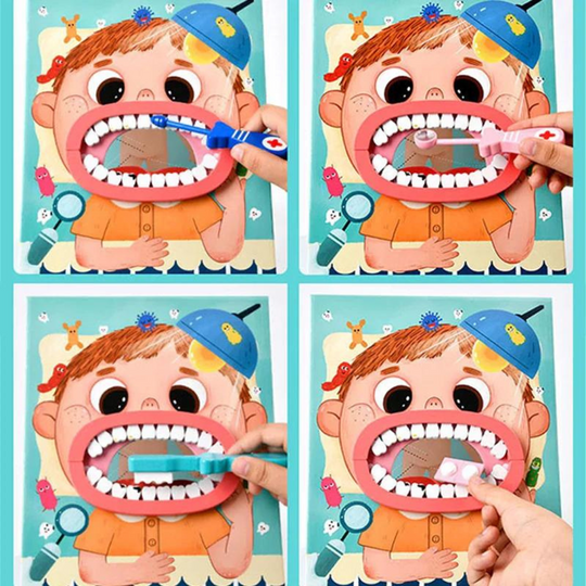 LittleDentist™ – Pädagogisches Rollenspiel für Kinder mit Zahnärzte-Set