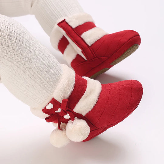 FestiveToes™ – Baby Boots für Weihnachten – Warm & Charmant