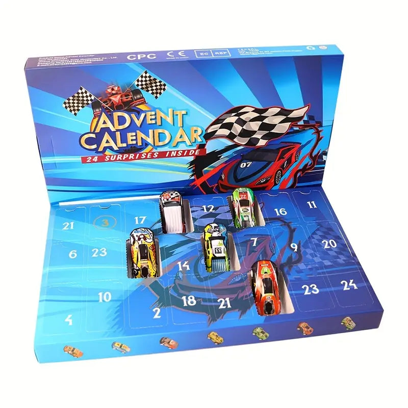 Milo & Moon - Christmas Race Car Advent Calendar
