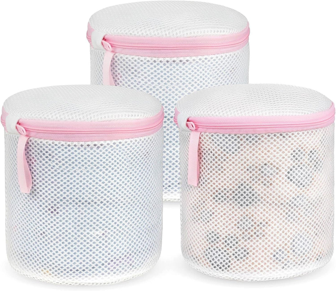 wiederverwendbarer Wäschesack mit Reißverschluss für BHs, Kleidung, Socken, Babykleidung