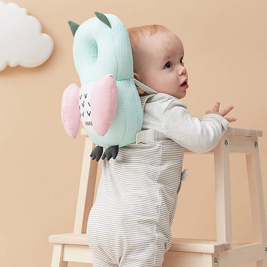 TinyProtector™ - Baby Kopf- & Rückenschutz – Sicher Laufen Lernen mit Stil